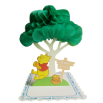 3D Winnie The Pooh Bear Under Tree Pop Up Card