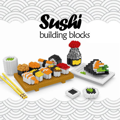 Seasons Gift Channel Building Blocks Sushi Set Meal